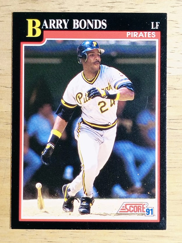 1991 Score #330 Barry Bonds