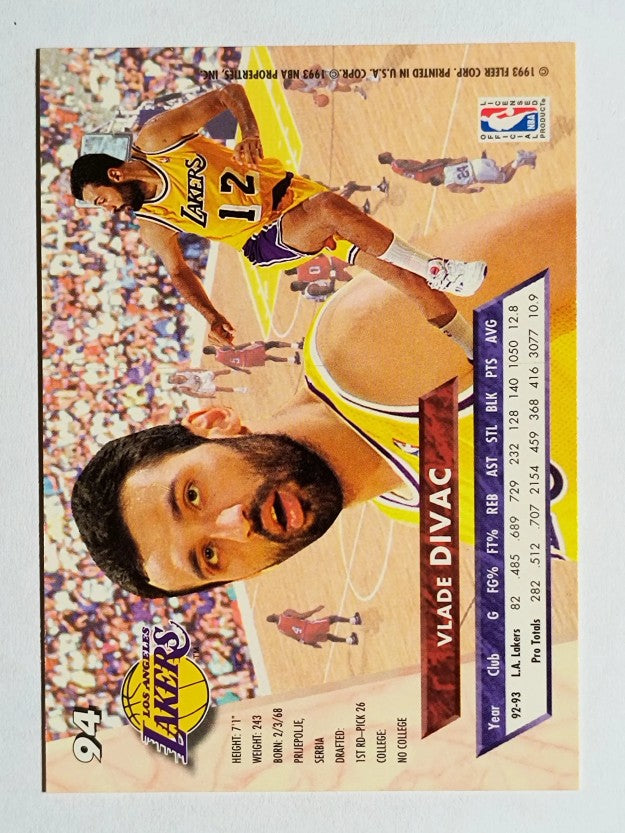 1993-94 Ultra #94 Vlade Divac
