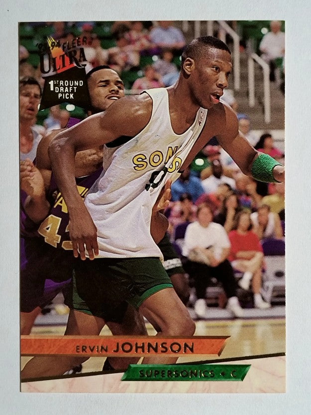 1993-94 Ultra #177 Ervin Johnson RC