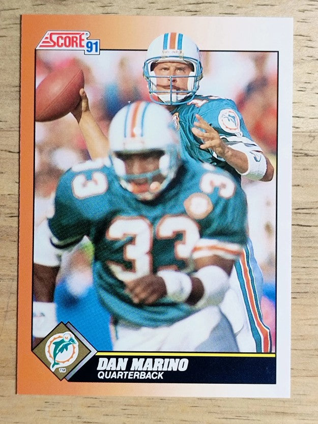 1991 Score #385 Dan Marino