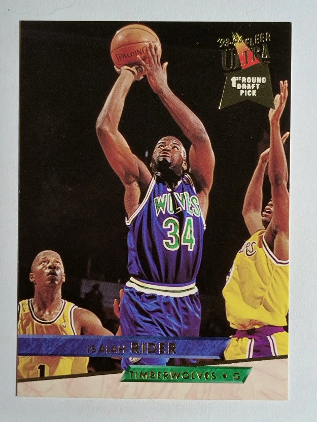 1993-94 Ultra #292 Isaiah Rider RC