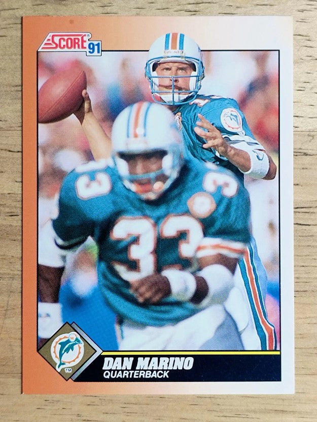 1991 Score #385 Dan Marino