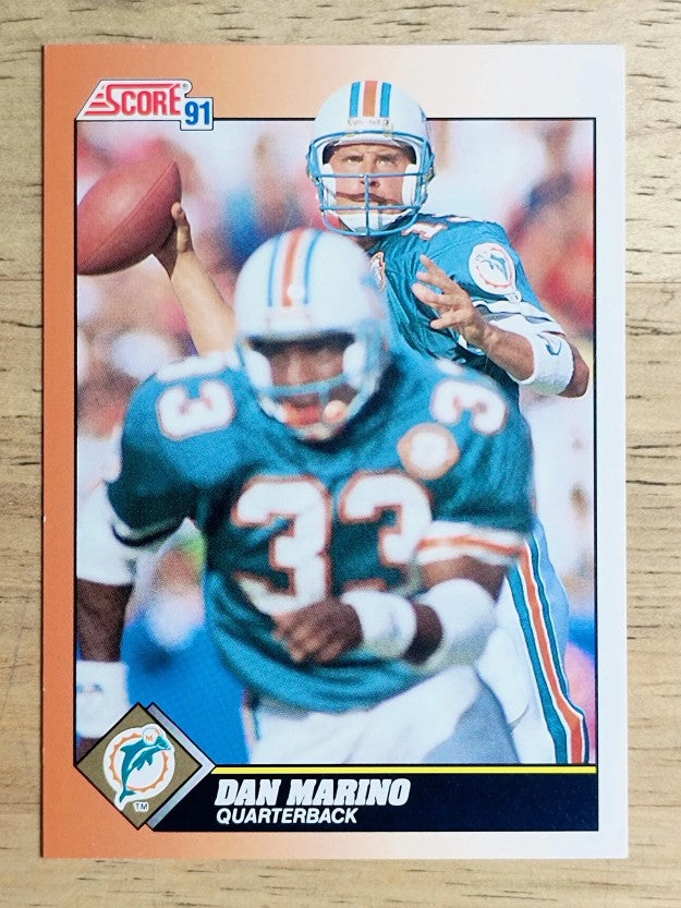1991 Score #385 Dan Marino