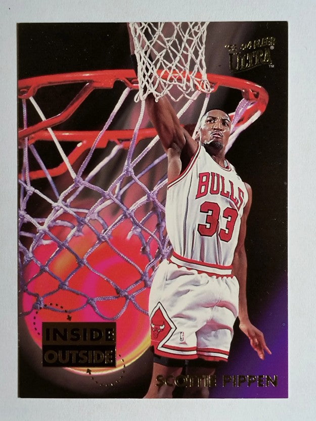 1993-94 Ultra Inside/Outside #7 Scottie Pippen (NM)