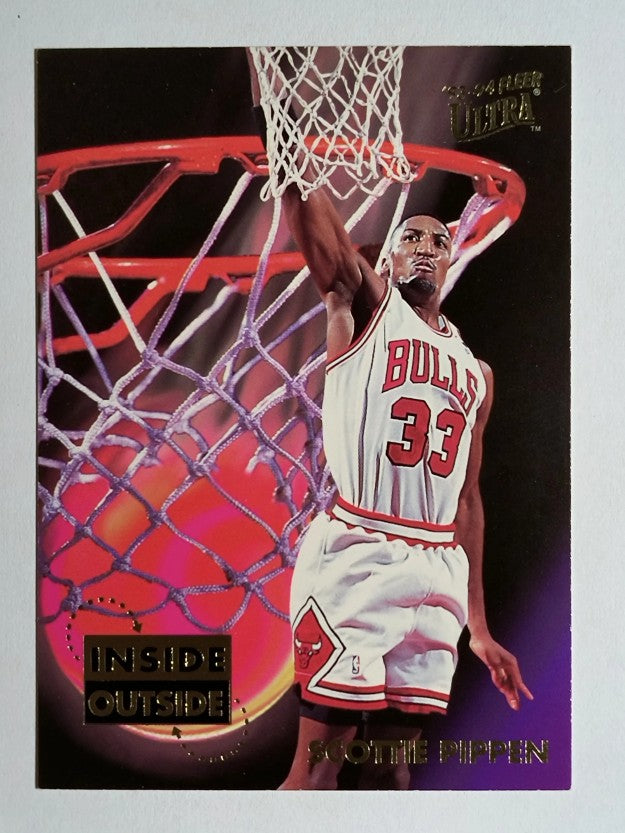 1993-94 Ultra Inside/Outside #7 Scottie Pippen (NM)