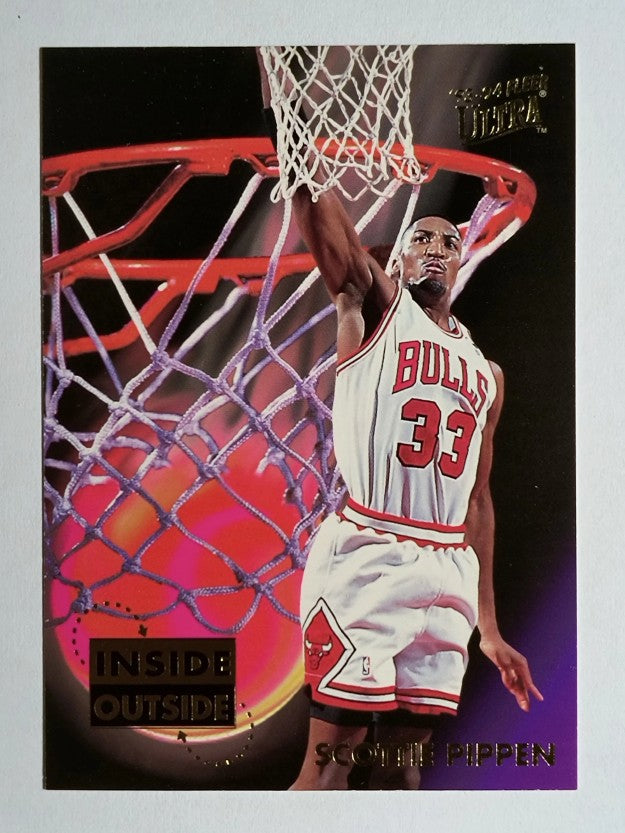 1993-94 Ultra Inside/Outside #7 Scottie Pippen (NM)