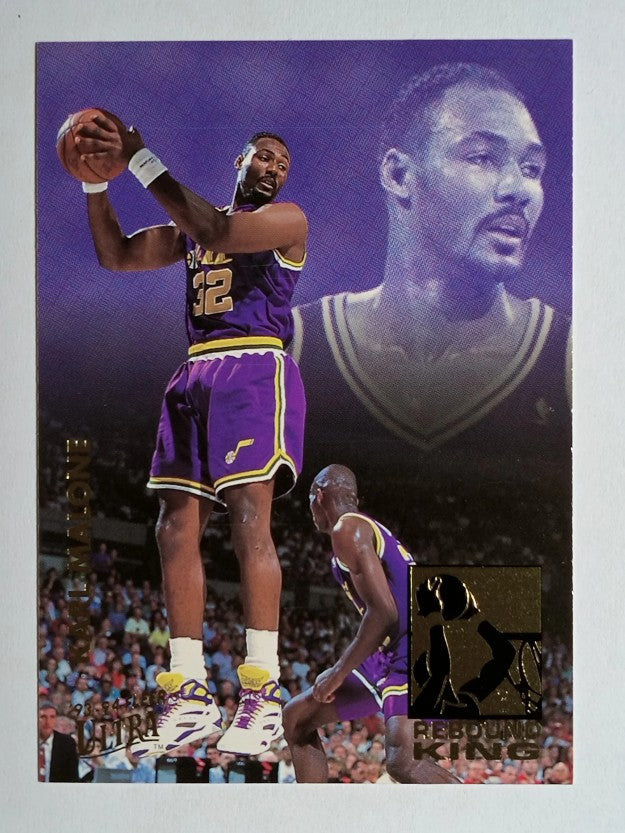 1993-94 Ultra Rebound Kings #4 Karl Malone