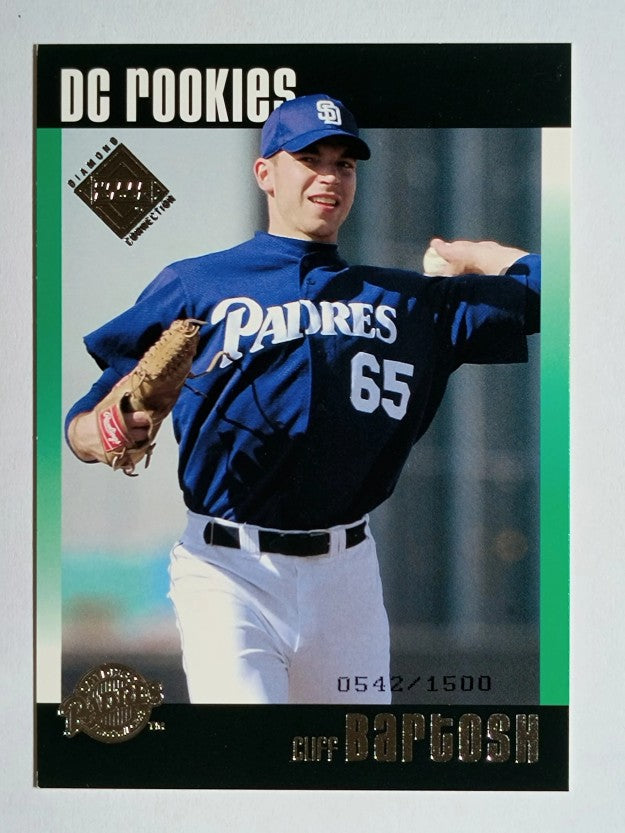 2002 Upper Deck Diamond Connection #162 Clifford Bartosh DC RC (EXMT)
