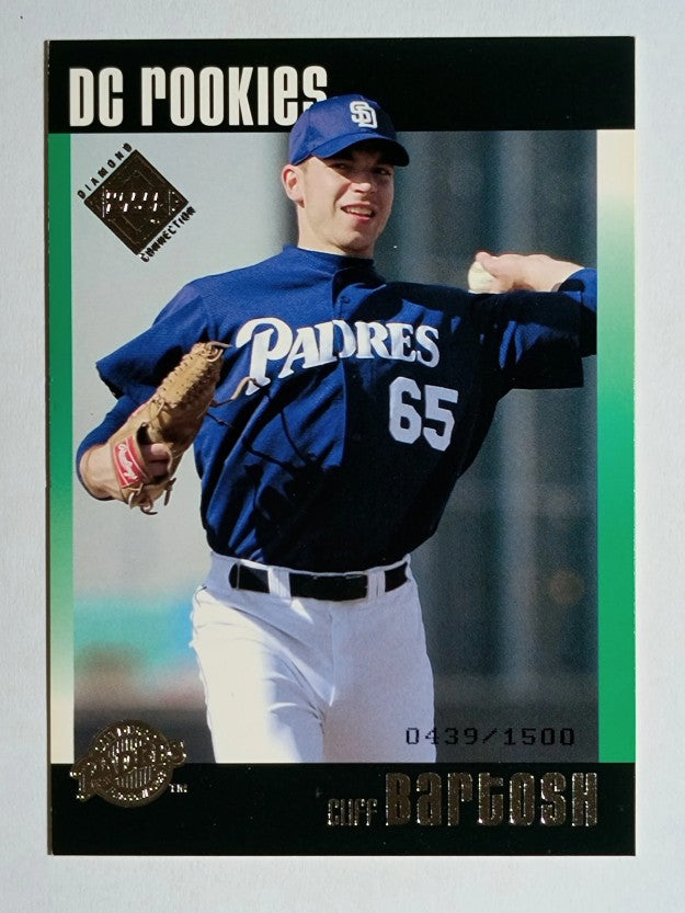 2002 Upper Deck Diamond Connection #162 Clifford Bartosh DC RC (EXMT)