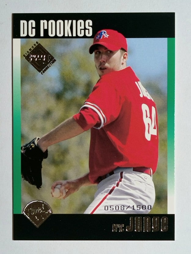 2002 Upper Deck Diamond Connection #169 Eric Junge DC RC (EXMT)