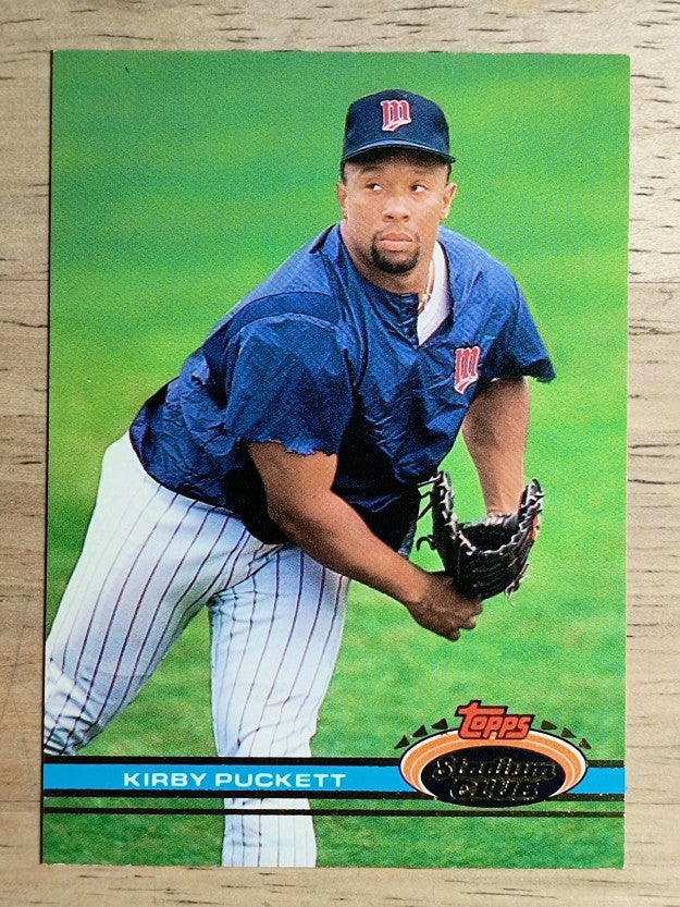 1991 Stadium Club #110 Kirby Puckett