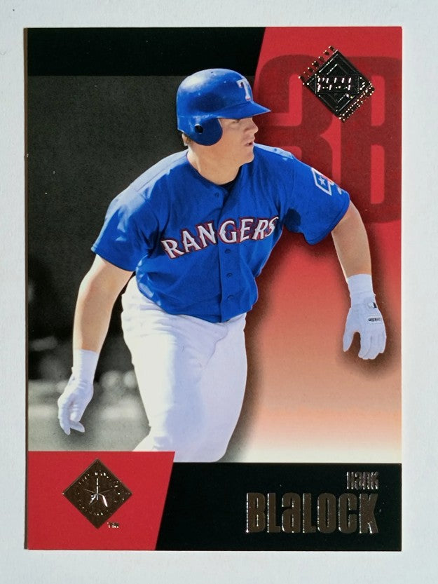 2002 Upper Deck Diamond Connection #596 Hank Blalock