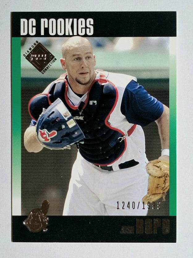 2002 Upper Deck Diamond Connection #604 Josh Bard DC RC (EXMT)