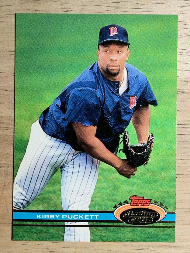 1991 Stadium Club #110 Kirby Puckett