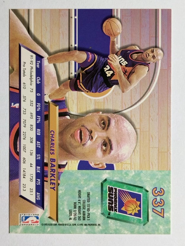 1992-93 Ultra #337 Charles Barkley