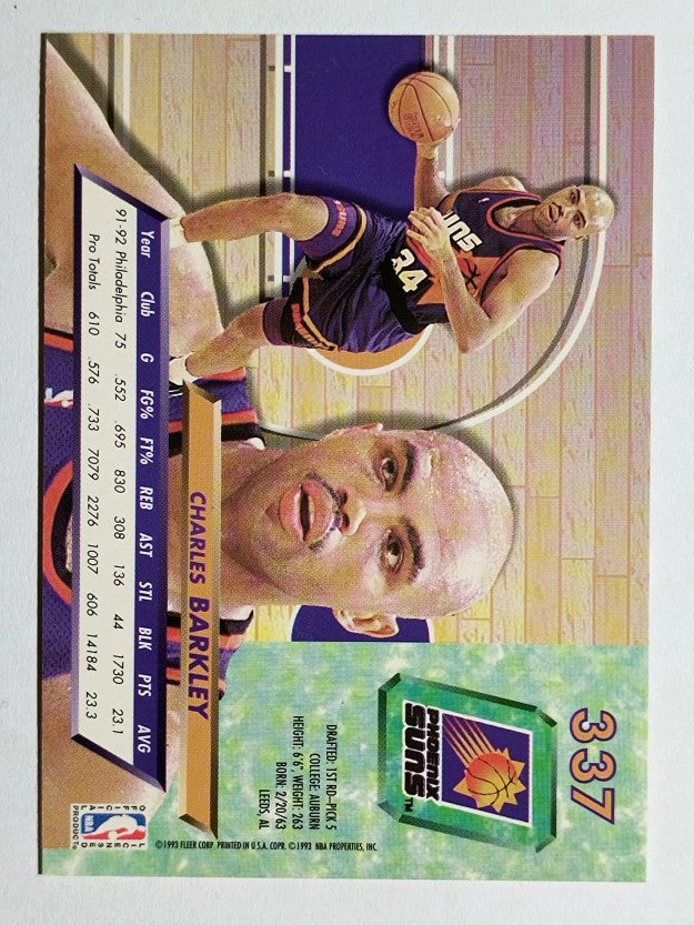 1992-93 Ultra #337 Charles Barkley