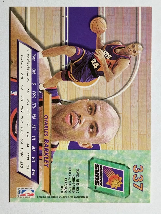 1992-93 Ultra #337 Charles Barkley