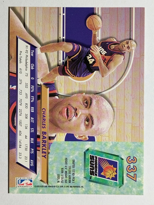 1992-93 Ultra #337 Charles Barkley