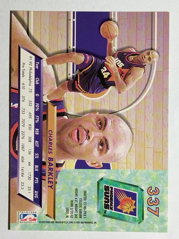 1992-93 Ultra #337 Charles Barkley