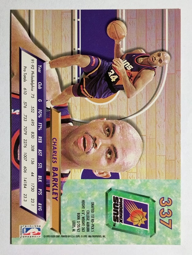 1992-93 Ultra #337 Charles Barkley