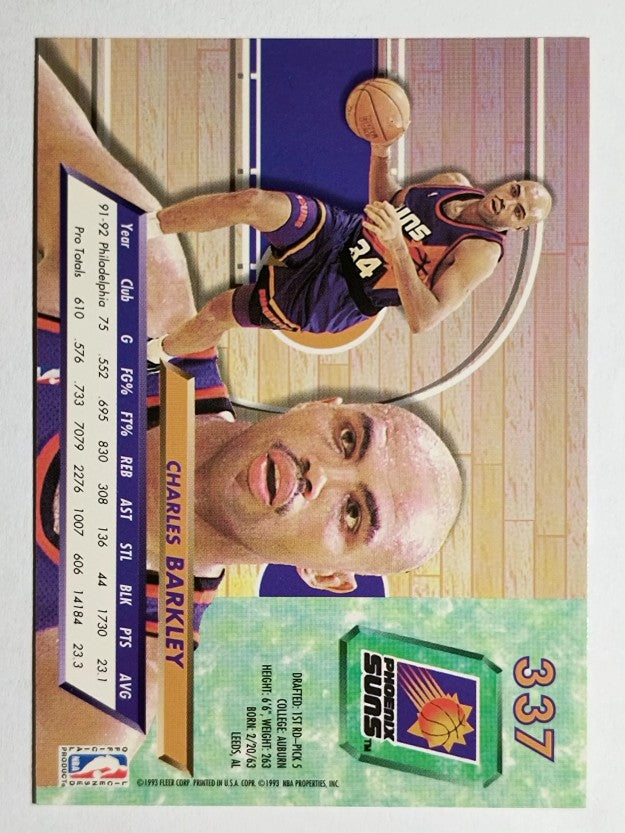 1992-93 Ultra #337 Charles Barkley