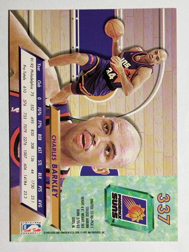 1992-93 Ultra #337 Charles Barkley
