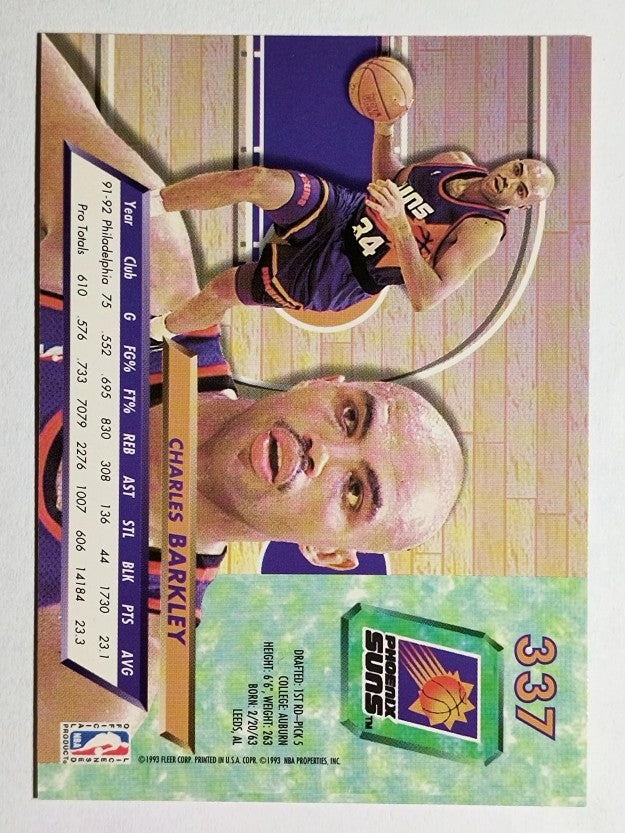 1992-93 Ultra #337 Charles Barkley