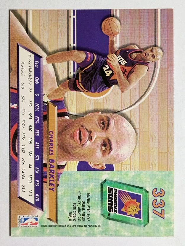 1992-93 Ultra #337 Charles Barkley