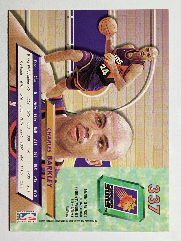 1992-93 Ultra #337 Charles Barkley