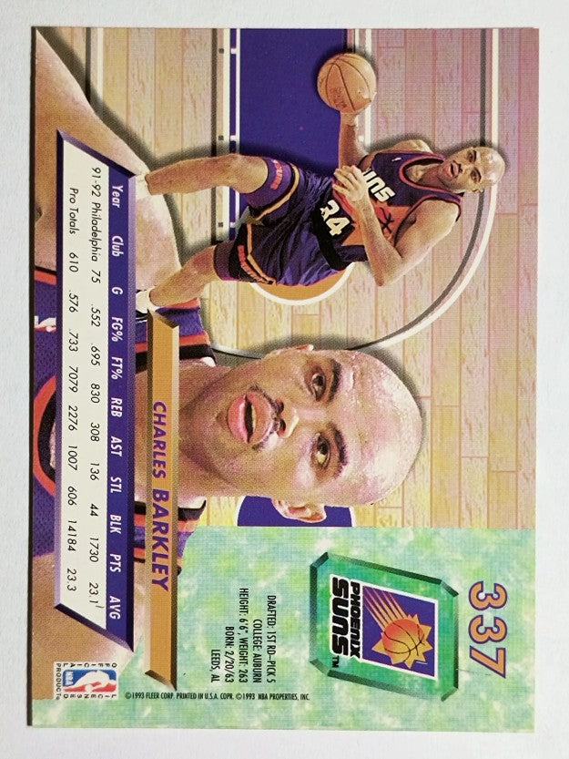 1992-93 Ultra #337 Charles Barkley