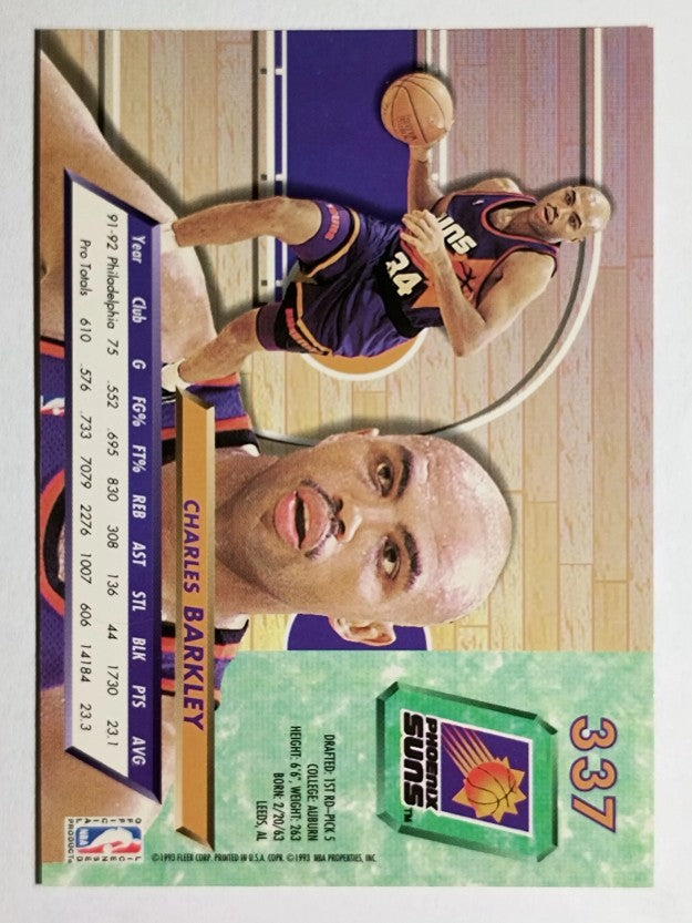 1992-93 Ultra #337 Charles Barkley