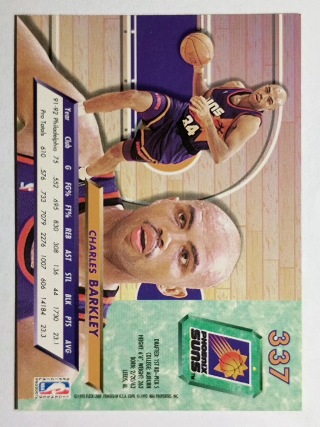 1992-93 Ultra #337 Charles Barkley