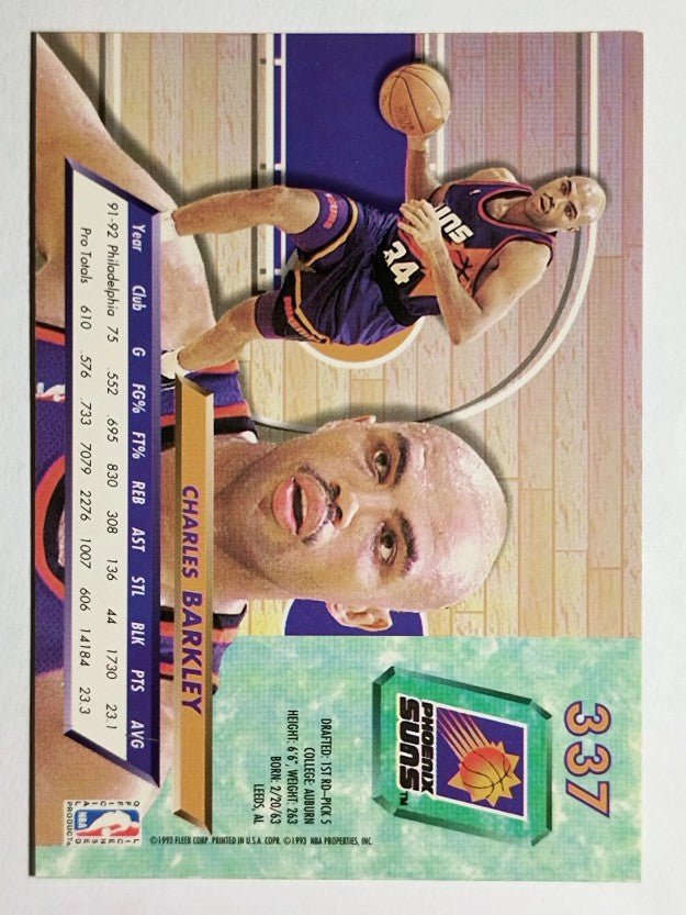1992-93 Ultra #337 Charles Barkley