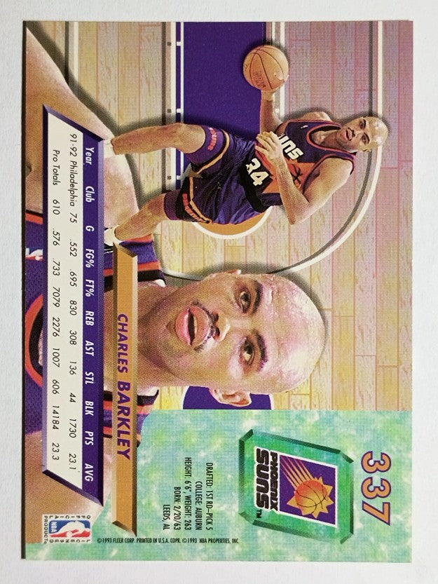 1992-93 Ultra #337 Charles Barkley