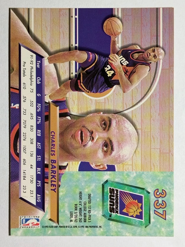 1992-93 Ultra #337 Charles Barkley
