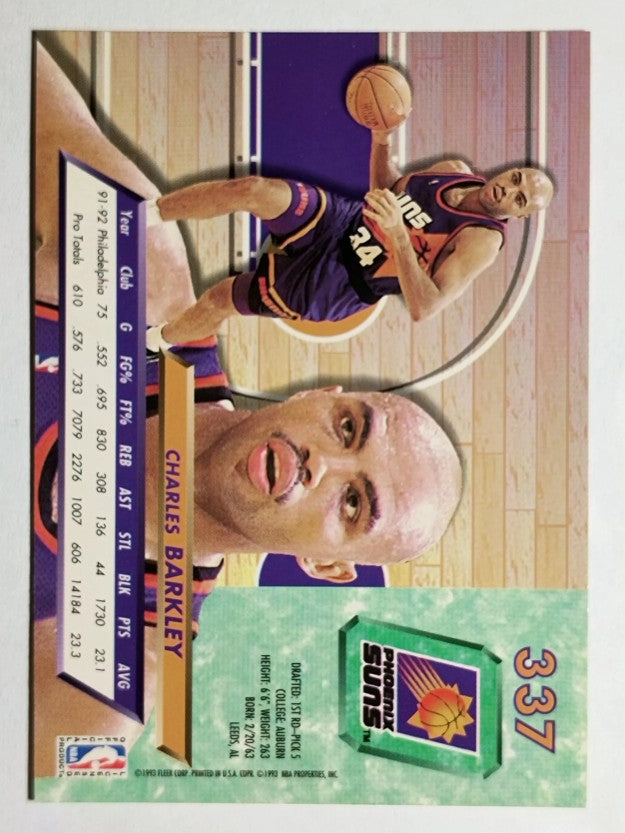 1992-93 Ultra #337 Charles Barkley
