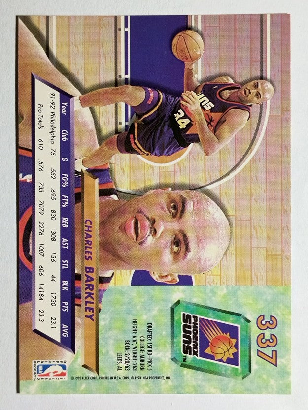 1992-93 Ultra #337 Charles Barkley