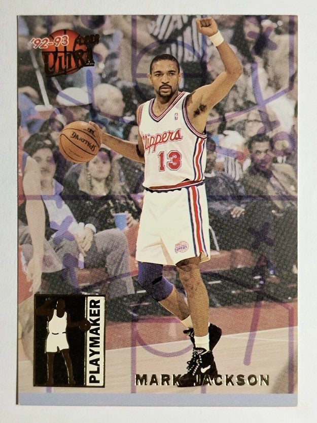 1992-93 Ultra Playmakers #4 Mark Jackson