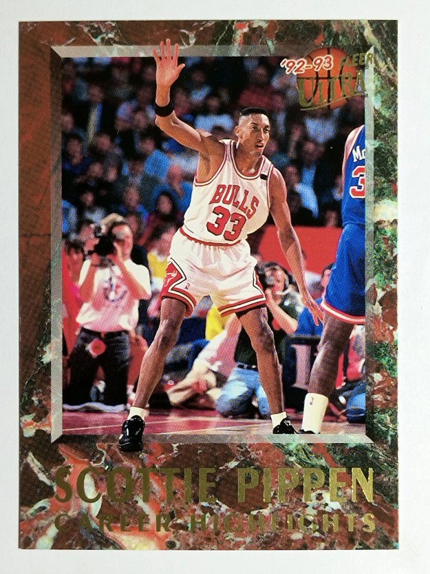 1992-93 Ultra Scottie Pippen #9 Scottie Pippen