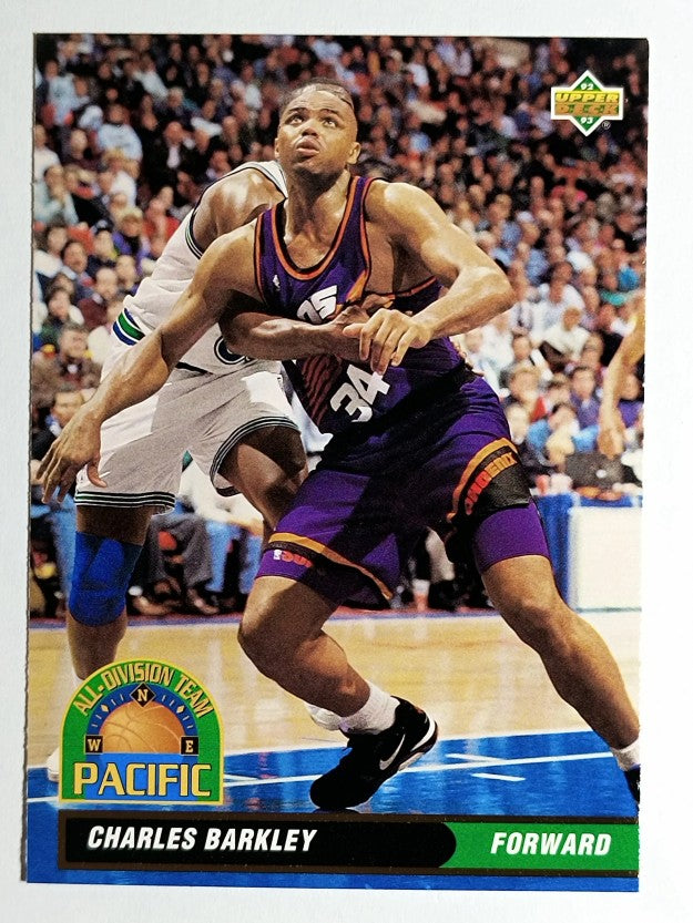 1992-93 Upper Deck All-Division #AD18 Charles Barkley