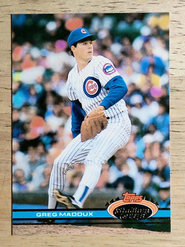 1991 Stadium Club #126 Greg Maddux