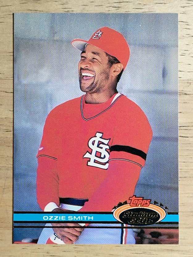 1991 Stadium Club #154 Ozzie Smith