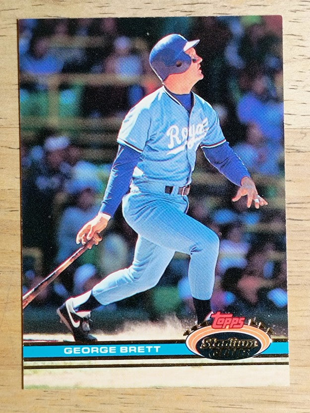 1991 Stadium Club #159 George Brett