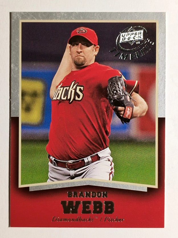 2008 Upper Deck Timeline #25 Brandon Webb