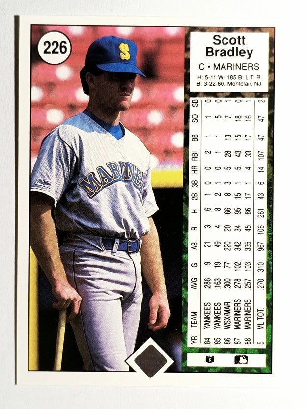 1989 Upper Deck #226 Scott Bradley