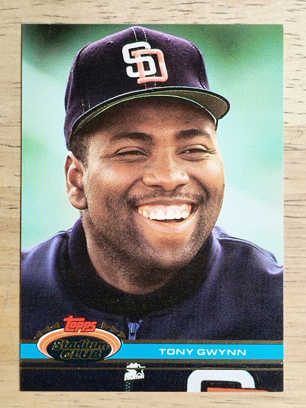 1991 Stadium Club #308 Tony Gwynn