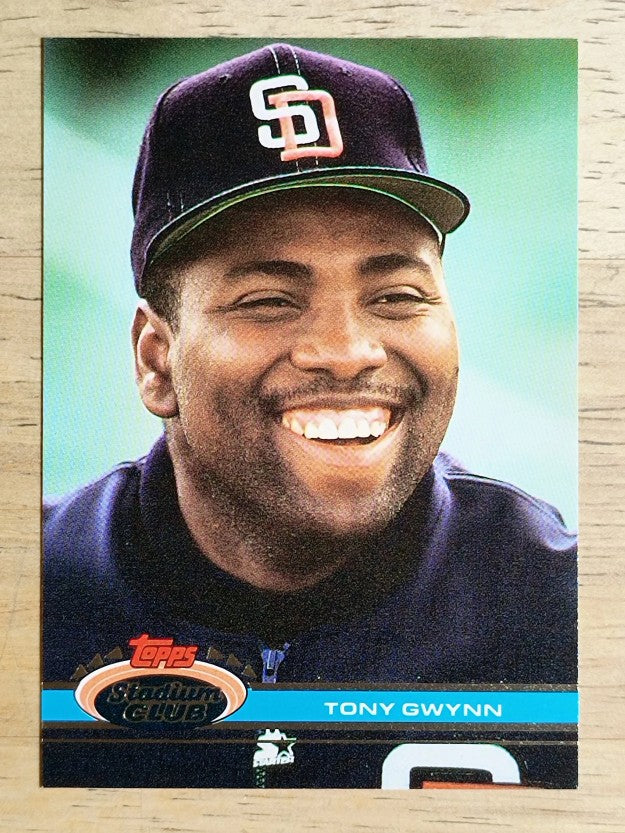 1991 Stadium Club #308 Tony Gwynn