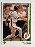1989 Upper Deck #246 Von Hayes