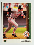 1989 Upper Deck #254 Larry Sheets