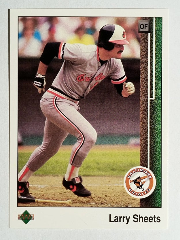 1989 Upper Deck #254 Larry Sheets